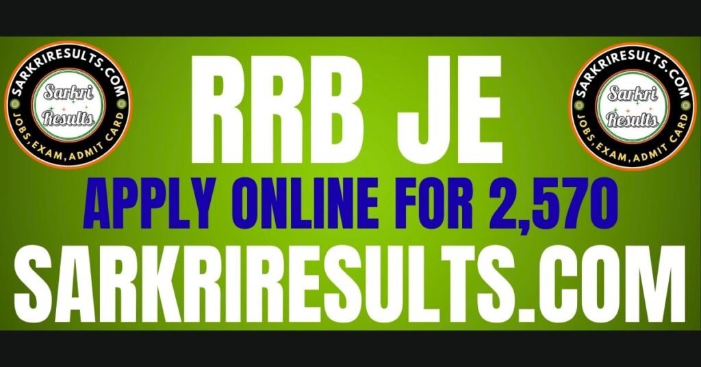 RRB JE 2025